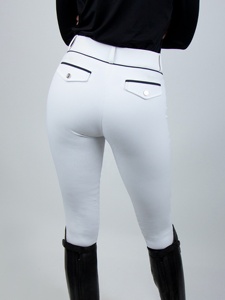 Leggings de Equitación Personalizadas para Mujer, Estilo Western, Elásticas, Transpirables, con Asiento de Silicona Completo, Horsekraft - Product Image 4