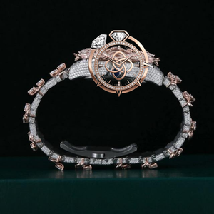 Reloj de Pulsera de Lujo con Moissanita para Hombre, con Incrustaciones de Piedras, de Acero Inoxidable, con Diamantes - Product Image 4