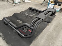 Arceau de sécurité robuste pour Toyota Hilux Travo 2026, en acier, tube de 1,2 mm + plaque de 1,8 mm, installation par boulons, éclairage LED