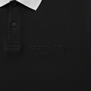 Nouveau Polo Homme Été 2026 à Manches Courtes Bicolore avec Logo Personnalisé, Design Classique Tendance Jeunesse Respirant à Blocs de Couleurs - Product Image 4
