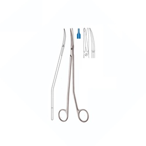 Ciseaux de dissection Gorney Freeman pointes plates incurvées en S Outils chirurgicaux médicaux en acier inoxydable de haute qualité - Product Image 6