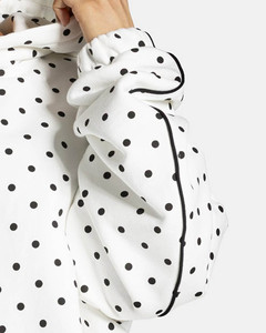 Survêtements pour femmes en gros, deux pièces, avec logo personnalisé, sweat à capuche oversize avec passepoil, respirants, style streetwear - Product Image 6