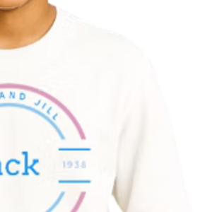 เสื้อสเวตเชิ้ตเด็กชายสีขาวลายตัวอักษรสำหรับครอบครัว แขนยาว สวมใส่สบายทุกวัน เสื้อผ้าสไตล์ลำลอง - Product Image 4