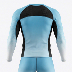 Vêtements de sport pour hommes, compression athlétique, course à pied, entraînement, gym, performance, Europa Sport Maluza, survêtement de compression - Product Image 3