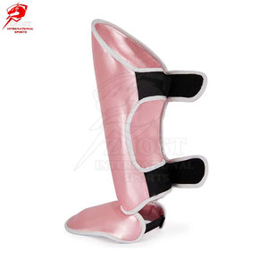 Espinilleras con diseño de acolchado cómodo y transpirable para deportes diarios en venta. Nuevo diseño de espinilleras ligeras. - Product Image 4