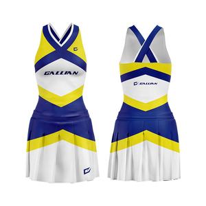 Uniformes de Animadoras con Pedrería, Top Corto y Falda, para Adultos, Antibacterianos, Precio de Fábrica al por Mayor - Product Image 1