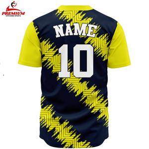 Maillot de baseball court personnalisable, tissu 100 % polyester durable, design léger, respirant, séchage rapide pour l'entraînement en équipe - Product Image 4