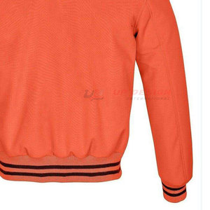 บริการ OEM เสื้อแจ็คเก็ตเบสบอลผู้ชาย วัสดุเป็นมิตรกับสิ่งแวดล้อม ระบายอากาศได้ดี ทนทาน MOQ ต่ำ เสื้อแจ็คเก็ตฤดูหนาว ดีไซน์นานาชาติ - Product Image 6