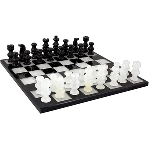 Premium Quality Handcrafted Onyx <b>Marble</b> Chess Set Professional Manufacture Onyx <b>Marble</b> Chess Set In Low MOQ - Product Image 3