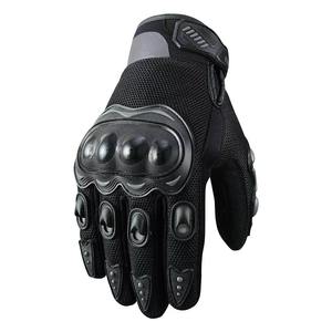 Guantes de Motocicleta de Cuero Personalizados a Precio de Mayoreo, Guantes de Motociclismo Deportivos de Invierno para Carreras, con Dedos Completos - Product Image 1