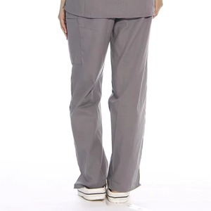 Custom Unisex Maternity <b>Scrubs</b> Set Pregnancy Medical Uniform Adjustable Nursing Wear Bulk Knitted Spandex Polyester Custom Color - Product Image 6