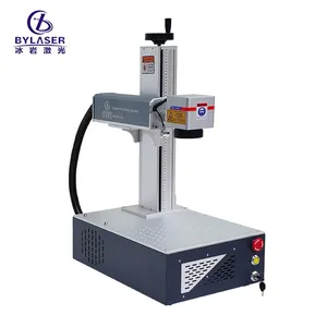 Fiber laser 20w portabel, mesin ukir laser logam kartu id pvc mini printer laser portabel