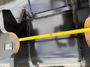 300 Series Clean Up <b>Bucket</b> 72-inch Width Excavator <b>Heavy</b> <b>Duty</b> Grading Attachment - Product Image 3