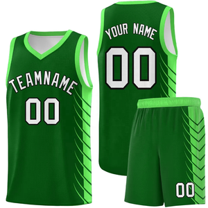 Uniforme de Baloncesto Transpirable con Tejido de Malla Personalizado, Servicio OEM para Equipos con Logotipo y Números, Conjunto de Camiseta y Pantalones Cortos - Product Image 5