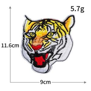 Écussons brodés 3D personnalisés à rayures, à coudre ou thermocollants, pour tissus en toile, vêtements, chapeaux, sacs, streetwear - Product Image 1