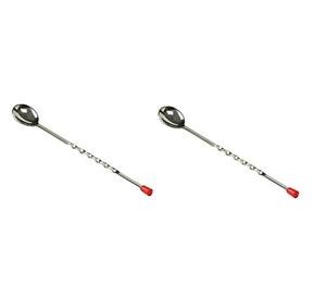 Cuchara de barra de acero con mango plano, cuchara de barra de acero delgada, cuchara de barra de acero clásica, cuchara de barra de acero moderna, cuchara de barra de acero de diseño, cuchara de barra de acero premium - Product Image 1