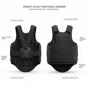 Chaleco Protector de Pecho de Alta Resistencia, Ajustable, con Acolchado de Espuma, para Entrenamiento de Artes Marciales, Golpeo y Combate, Chaleco de Alta Calidad - Product Image 2