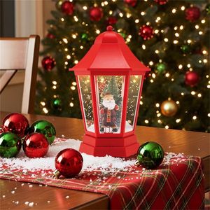 Lanterna Natalizia Rossa da 64 Pollici con 60 LED Caldi, 8 Melodie Natalizie, 2 Modalità di Visualizzazione, Decorazioni Natalizie in ABS/PP/PVC - Product Image 6