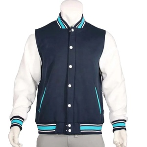 Chaquetas Bomber de Lona para Hombre, Estilo Varsity, Diseño Vintage Personalizado, Mangas Largas, Alta Calidad, Impermeables, Reversibles - Product Image 2