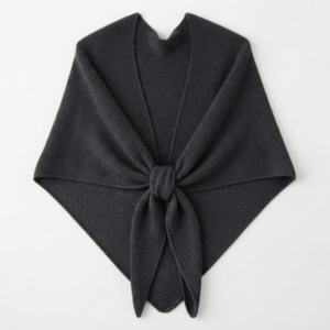 Poncho Chal de Cachemira Tejido Abierto Personalizado para Otoño - Product Image 1