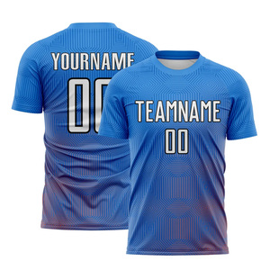 Maillot d'entraînement de football le plus vendu pour joueurs, uniforme d'équipe de football pour adultes, 100 % polyester, couleur et logo personnalisables, uniforme de football - Product Image 6