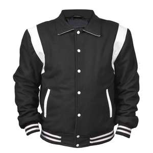 Veste bomber de baseball pour homme, sur mesure, de haute qualité, style universitaire, best-seller, grandes tailles - Product Image 1