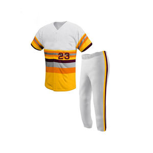 2026 Wholesale Made In Pakistan Manufacturer High Quality Baseball Uniform Set 100%Polyester Breathable Set Men Baseball Uniform - Product Image 3