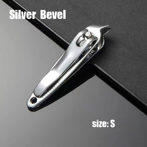 Coupe-ongles avec lime à ongles intégrée, coupe-ongles aiguisé en acier inoxydable de qualité supérieure, outil pour adultes avec lime rotative - Product Image 5
