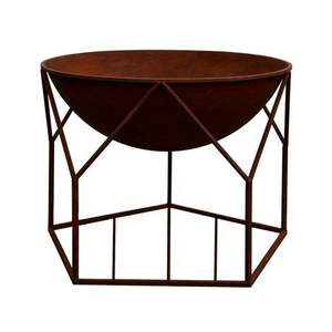 Brasero d'extérieur en fonte pour grands bûches, design moderne et antique, décoratif, pour fêtes, accessoire de jardin pour l'hiver - Product Image 6