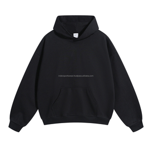 Sudadera con capucha ligera de manga larga para hombre de alta calidad Impresión de logotipo personalizado Sudaderas con capucha de seda altamente transpirables para mujer - Product Image 3