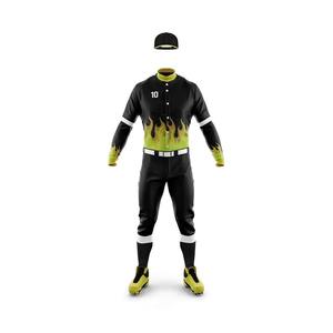 Conjunto de Uniforme de Béisbol Personalizado en Colores Personalizados, Uniforme de Béisbol Masculino de Alta Calidad y Ropa Deportiva de Béisbol, Transpirable y de Secado Rápido - Product Image 3
