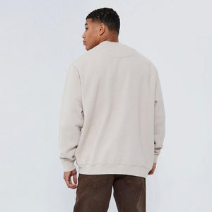 Sweat-shirt d'hiver pour homme, style streetwear, en molleton polyester/coton, coupe classique, col rond, respirant, flocage personnalisé OEM - Product Image 6