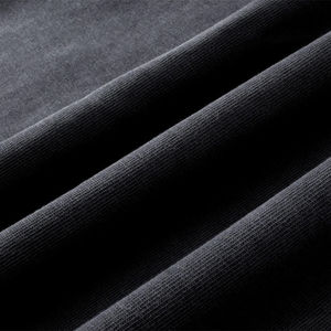 Acid Washed Hip Hop Sun Fade Double Layer 100% Cotton Long Sleeve T-Shirts 280 Grams Woven Fabric O-Neck Sun Print Pattern - Product Image 6