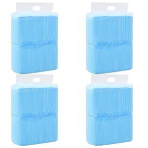 Paquete de 400 almohadillas de entrenamiento para mascotas azules y blancas, suministros de entrenamiento premium para mascotas - Product Image 1