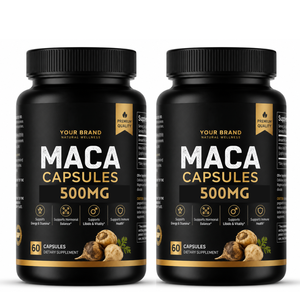 Capsules de Maca à base de plantes les plus vendues, formule végétale, capsules de Maca de haute qualité, complément alimentaire quotidien avec ingrédients naturels - Product Image 2