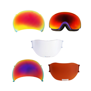 Nueva Tendencia de Moda, Lentes de Policarbonato Ligeras y Cómodas para Gafas de Protección, Antivaho, Súper Resistentes a los Arañazos, Resistentes al Agua - Product Image 1