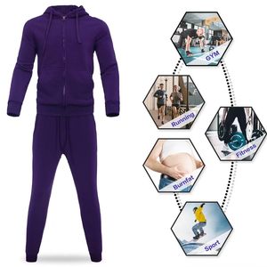 Survêtements en gros de haute qualité, 100% coton lourd 360G, sweats à capuche zippés surdimensionnés avec logo personnalisé, fabricants - Product Image 4