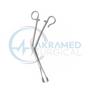 Pince chirurgicale Akramed pour la suppression des amygdales, en acier inoxydable, instrument de chirurgie plastique réutilisable, certifiée CE, manuelle, personnalisable, classe II - Product Image 4
