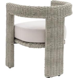 Outdoor Woven <b>Garden</b> <b>Sofa</b> Chair <b>Cushioned</b> Patio Lounge Seat Modern Outdoor Furniture - Product Image 3