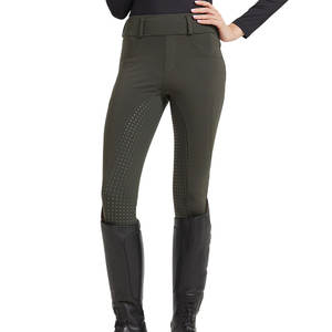 Leggings de equitación de cintura alta elásticos para mujer, de la mejor calidad OEM, nueva moda, superventas - Product Image 1