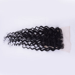 Tyagi ผมต่อผมชาวบราซิลที่มีคุณภาพสูงแบบเรมี่ผมคนอินเดียที่เป็นลอนลึกแต่ง5X5 4X4ผมสองชั้น - Product Image 4