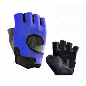 Custom Men's & Women's Gym <b>Gloves</b> Strong Leather Wrist Wraps Enhanced <b>Grip</b> Weight Lifting Fitness <b>Gloves</b> Anti Slip Half Finger - Product Image 6