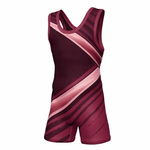 Vente Flash : Maillot de lutte personnalisé par sublimation pour hommes et filles – Combinaison de lutte intégrale - Product Image 1