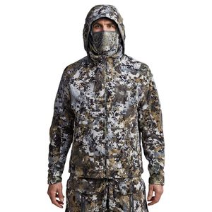 Veste à capuche en softshell camouflage pour homme, respirante, en polyester, pour la chasse, manches longues, automne - Product Image 1