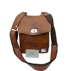 Bolsos de Mano de Cuero Puro con Correa Larga, Artesanales, Modernos, Casuales para Chicas, Ecológicos, de la Mejor Calidad, de Fábrica, con Cierre y Gran Capacidad - Product Image 1