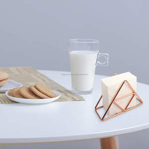 Support de serviette en métal pour table à manger, comptoir de cuisine et table de restaurant, porte-serviettes décoratif pour la maison - Product Image 4