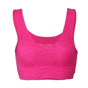 Soutien-gorge de sport sans couture pour femmes, réglable, respirant, doux, confortable, 100% coton, vêtements de sport, gym, fitness, yoga - Product Image 5