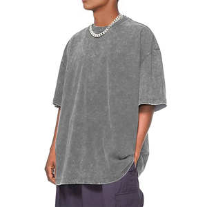 T-shirt pour homme 60% coton 40% polyester T-shirt jersey col rond T-shirt à séchage rapide T-shirts pour hommes - Product Image 1