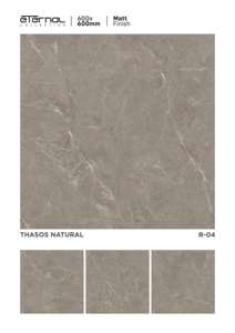 Carrelage en porcelaine premium mat sculpté 600x600mm 60x60cm 24x24, surface structurée décorative, revêtement de sol en céramique durable, élégant pour les murs - Product Image 5