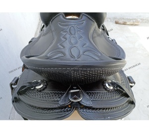 ชุดหมุดอานม้าหนังตะวันตกเครื่องมือสีดำ10 '-18' - Product Image 5